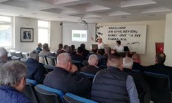 Tekkeköy'de muhtarlara eğitim verildi