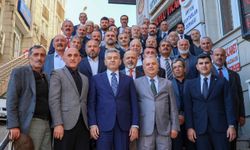 Vali Ergün, Artvin Muhtarlar Derneği'ni ziyaret etti