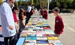 Aydıntepe’de ’Kültür ve Sohbet Odası’ yapımına destek amaçlı kitap fuarı düzenlendi