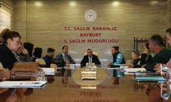 Bayburt Afet Sağlık Grubu saha tatbikatı öncesi bilgilendirildi