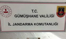 Gümüşhane’de jandarmadan yabancı madde operasyonu