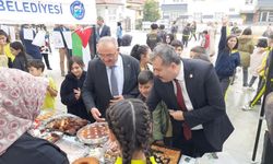Öğrencilerden Filistin’e destek