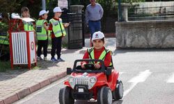Öğrencilere trafik bilinci aşılanıyor