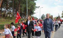 OMÜ’de Cumhuriyet Yürüyüşü