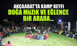 Akçaabat'ta Kamp Keyfi! Doğa, Müzik, Eğlence Bir Arada