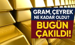 Altın Fiyatları Bugün Çakıldı! Gram, Çeyrek ve Cumhuriyet Altını Ne Kadar Oldu?