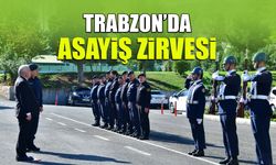 Trabzon'da Asayiş Zirvesi! İl Jandarma Komutanlığında Toplantı