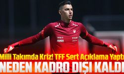 Milli Takımda Kriz! Berke Özer Kadro Dışı Kaldı, TFF Sert Açıklama Yaptı