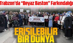 Trabzon’da “Beyaz Baston” Farkındalığı: Engelsiz Yaşam İçin Anlamlı Yürüyüş