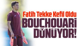 Trabzonspor’da Bouchouari Dönüyor! Fatih Tekke’nin Kefil Olduğu Yıldız Rize Maçında Kadroda