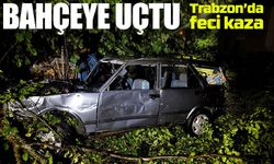 Vakfıkebir’de Feci Kaza: Otomobil Bahçeye Uçtu, 6 Kişi Yaralandı