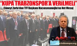 Cüneyt Zorlu’dan Cumhurbaşkanı Erdoğan ve TFF Başkanı Hacıosmanoğlu’na Net Mesaj