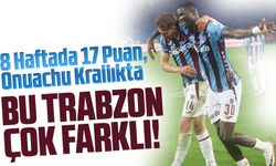 Trabzonspor Zirveye Tırmanıyor: 8 Haftada 17 Puan, Onuachu Krallıkta