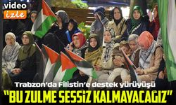 Trabzon’da İsrail'in Küresel Sumud Filosu'na saldırısı protesto edildi