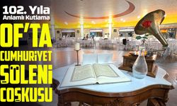 Of’ta Cumhuriyet Şöleni Coşkusu: 102. Yıla Anlamlı Kutlama
