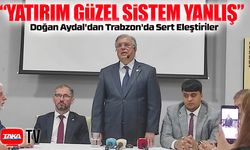 Doğan Aydal’dan Trabzon’da Çarpıcı Açıklamalar: “Hırsızlık Arttı, Tarım Yok Edildi”