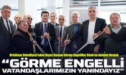 Ortahisar Belediyesi’nden Beyaz Baston Görme Engelliler Günü'ne Anlamlı Destek