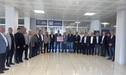 MHP Trabzon İl Başkanı Sivrikaya'dan Muhtarlar Derneği Başkanı Aktürk’e Ziyaret