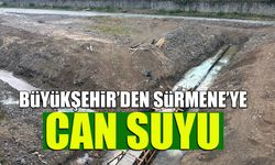 Büyükşehir'den Sürmene'ye Can Suyu