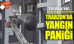 Trabzon'da Apartman Yangını: 1 Kişi Yaralandı, Dairede Hasar Oluştu