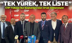 CHP Trabzon İlçe Başkanlarından Ortak Deklarasyon: “Tek Yürek, Tek Liste”