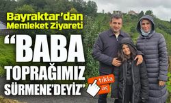 Selçuk Bayraktar’dan Memleket Ziyareti: “Baba Toprağımız Sürmene’deyiz”