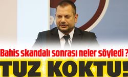 Trabzonspor Başkanı Ertuğrul Doğan Bahis skandalı sonrası neler söyledi