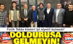 Trabzonspor Teknik Direktörü Fatih Tekke kimleri iyi niyetli bulmadı?