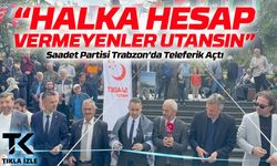 Trabzon’da Teleferik Vaatlerine Sert Tepki: “Halka Hesap Vermeyenler Utansın”