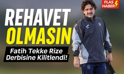 Fatih Tekke Rize Derbisine Kilitlendi! Trabzonspor’da Rehavet Uyarısı