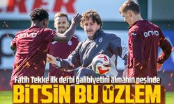 Fatih Tekke İlk Derbi Zaferinin Peşinde! Trabzonspor Galatasaray Deplasmanında Tarih Yazmak İstiyor