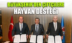 Büyükşehir Çiftçilere Hayvan Desteği Sağlayacak