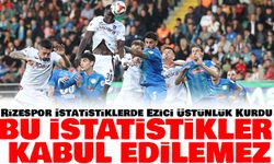 Çaykur Rizespor İstatistiklerde Ezdi, Trabzonspor Skorla Kazandı!