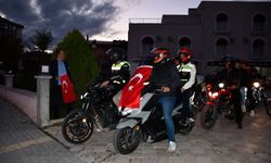 Samsun'da 29 Ekim dolayısıyla motosiklet korteji yapıldı