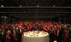 Samsun'da Cumhuriyet'in 102. yılı dolayısıyla resepsiyon verildi