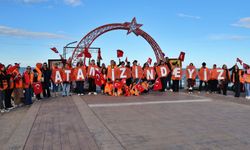 Samsun'da LÖSEV gönüllüleri 'Atam İzindeyiz' temalı uçurtma şenliği düzenledi