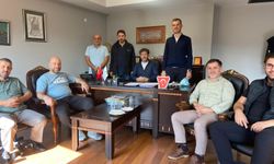 Yeşilay Doğu Karadeniz Koordinatörü Köksal Boz’a Sakarya’dan Ziyaretçi Akını