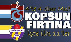 Trabzonspor 4’te 4 Peşinde! Fatih Tekke Eyüpspor Maçı 11'ini Açıkladı