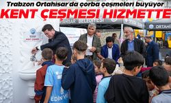 Ahmet Kaya’dan öğrencilere çorba ikramı: Kent Çeşmesi Bahçecik’te hizmette