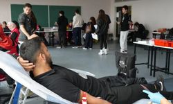 KTÜ Sürmene Abdullah Kanca MYO’dan Anlamlı Kampanya! 102 Ünite Kan Bağışı Yapıldı