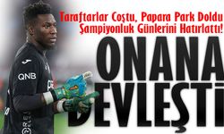 Trabzonspor’un Kamerunlu file bekçisi Andre Onana, Kalesinde Devleşti, Tribünler Şampiyonluk Günlerini Hatırlattı!