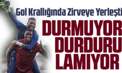 Trabzonspor’un Nijeryalı golcüsü Paul Onuachu,  Durmuyor! Gol Krallığında Zirveye Yerleşti