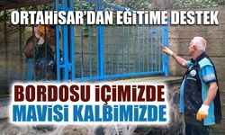 Ortahisar'dan Eğitime Destek! Bordosu İçimizde, Mavisi Kalbimizde