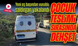 Bölgemizde Çocuk tesliminde silahlı dehşet: Yeni eş başından vuruldu