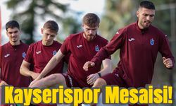 Trabzonspor’da Kayserispor Mesaisi! Papara Park’ta Kritik Maç Öncesi Son Hazırlıklar