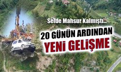 Selde Mahsur Kalmıştı! 20 Gün Sonra Kurtarıldı...