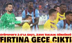 Trabzonspor Fırtına Gibi! Eyüpspor’u 2-0’la Geçti, Zirve Takibini Sürdürdü
