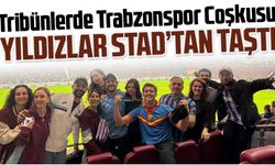 TRT’nin “Taşacak Bu Deniz” Oyuncuları Papara Park’ta! Tribünlerde Trabzonspor Coşkusu