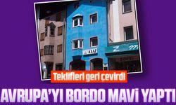 Avusturya’da Tarihi Binayı Bordo-Maviye Boyadı! Trabzonsporlu Akyurt Belediye Teklifini Geri Çevirdi