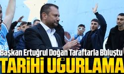 Taraftardan Tarihi Uğurlama: Trabzonspor’u Rize’ye Coşkuyla Yolladılar!